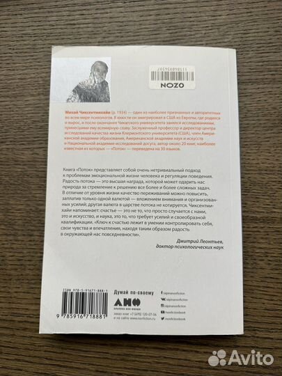 Книга М. Чиксентмихайи Поток