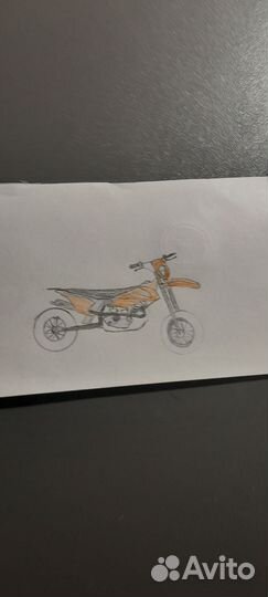 Нарисую Ваш Мотоцыкл / пит байк / мопед