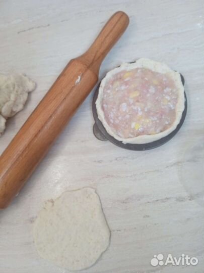 Без глютена пирожки с начинкой,без дрожжей