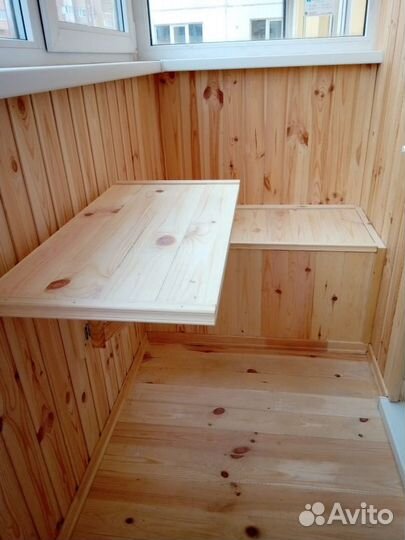 Отделка балконов вагонкой и панелями пвх