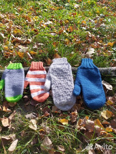 Варежки ручной работы