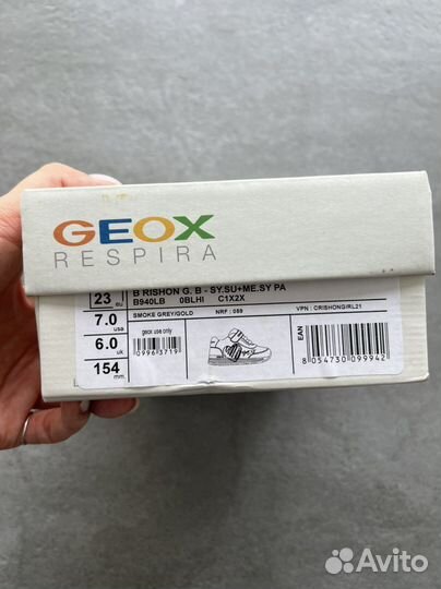 Кроссовки Geox новые