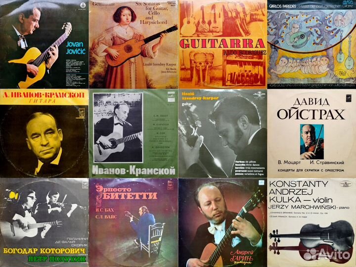 Пластинки. Инструменталисты