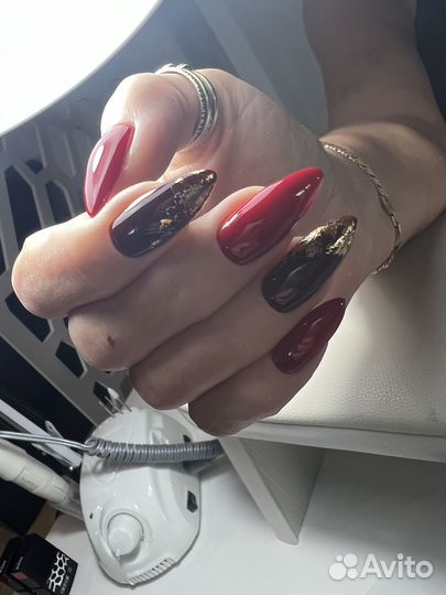 Маникюр гель-лак