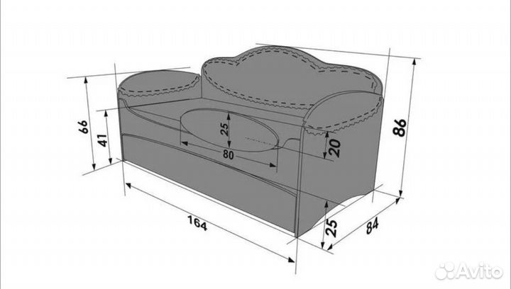 Кровать детская