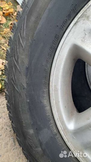 225 70 16 Nexen 4 колеса на дисках