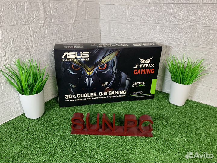 Видеокарта Asus ROG GTX 980Ti (с коробкой, full)