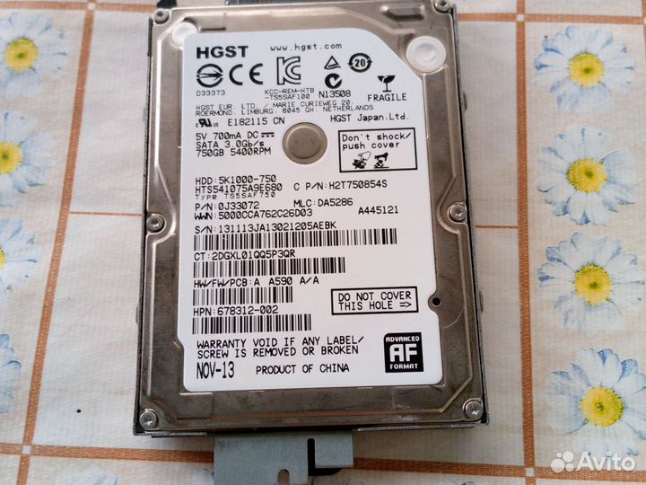 Hdd для ноута 500 gb