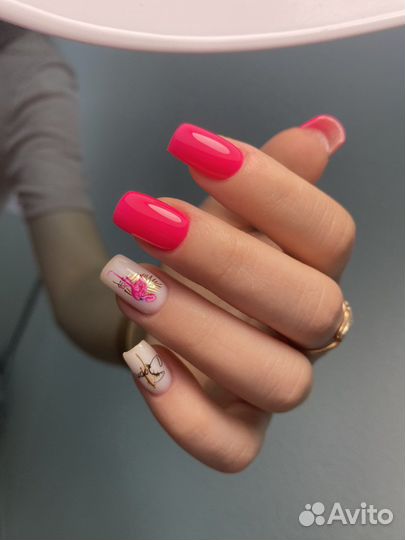 Маникюр с покрытием гель-лак