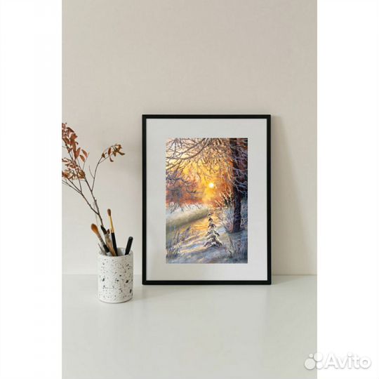 Картина маслом На встречу с солнцем