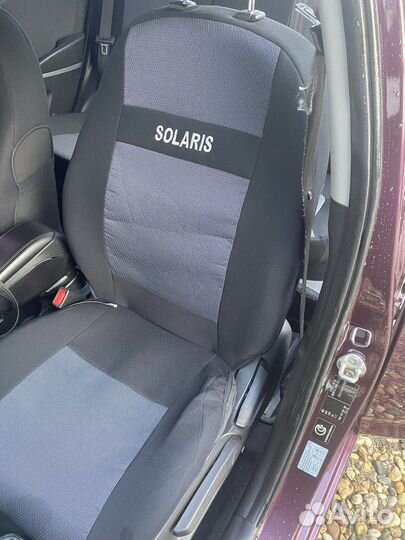 Автомобильные чехлы hyundai solaris 1