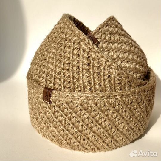 Корзины из джута для дома