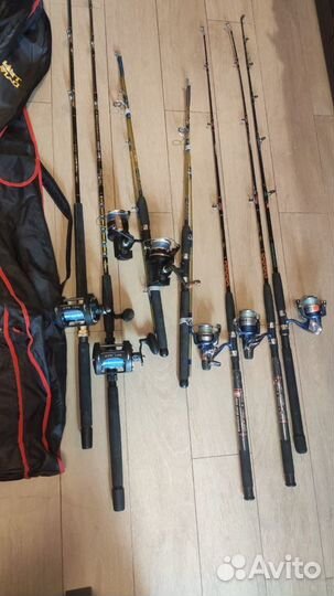 Удочки и спининги