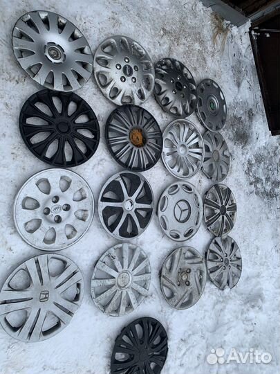 Колпаки оригинал неоригинал R14,R15,R16