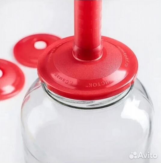 Набор вакуумных крышек с насосом