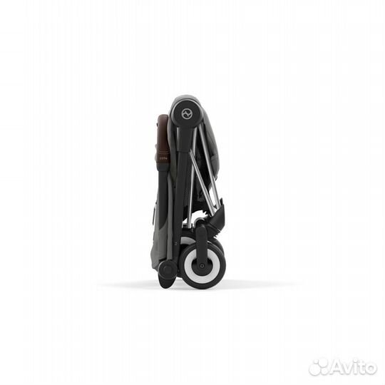 Коляска Cybex Coya Mirage Grey (шасси Chrome)