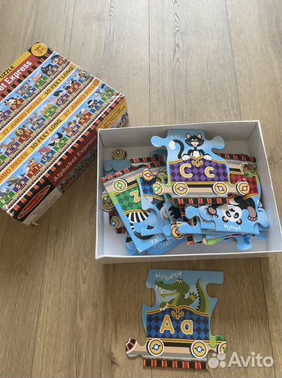 Melissa & Doug английский алфавит пазл