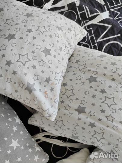 Бортики в детскую кроватку