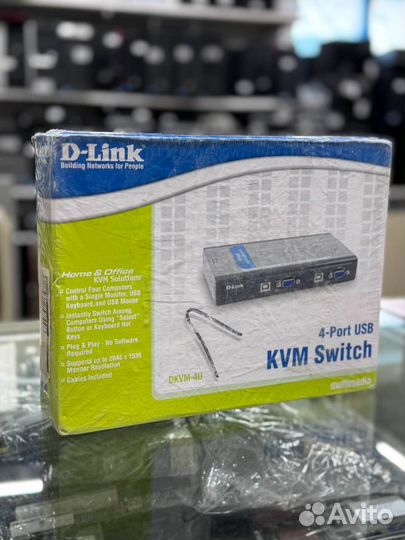 KVM переключатель D-Link dkvm-4U