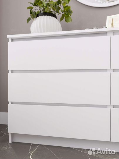 Комод Остин 1,4м 6 ящиков