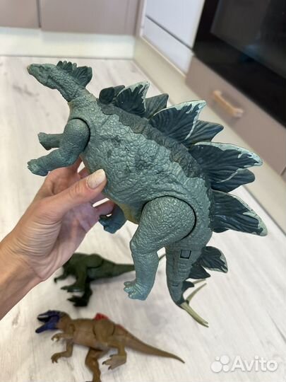 Динозавры jurassic world mattel