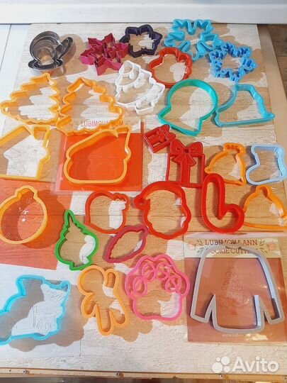 Формы и трафареты для пряников и печенья