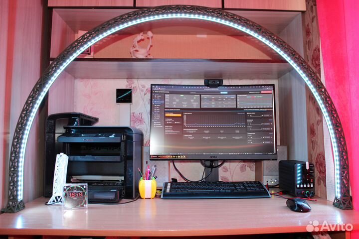Лампа настольная арка Мост Света 3360 LED
