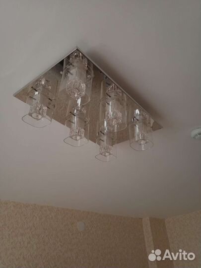 Люстра потолочная бу