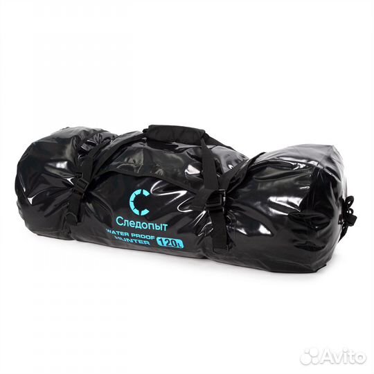 Гермосумка 150 л с молнией следопыт чёрный