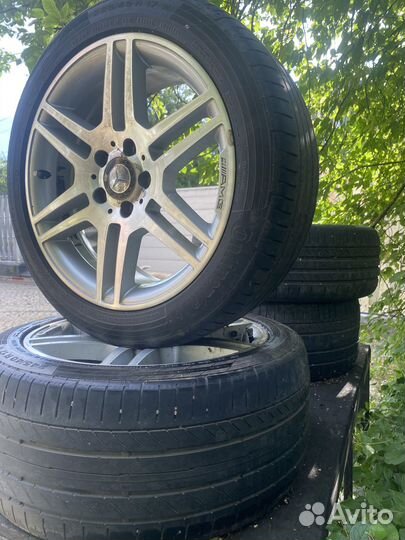 Continental ContiSportContact 5 2.25/4.5 R17 и 24.5/40 R17
