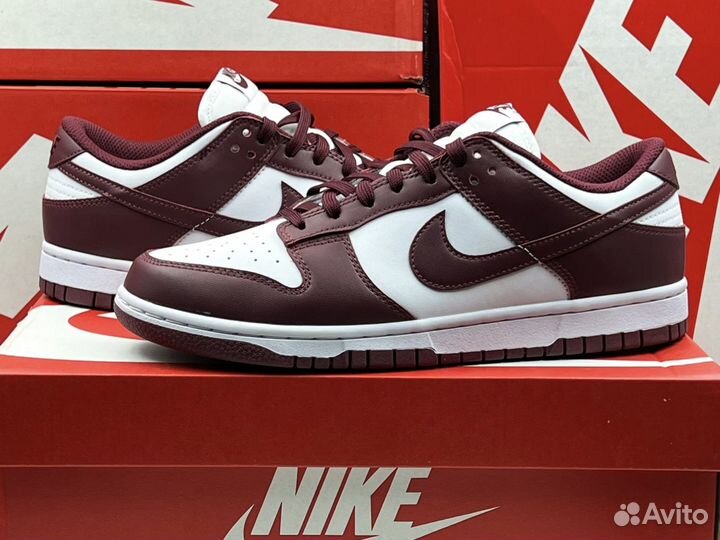 Кроссовки Nike Dunk Low Bordeaux