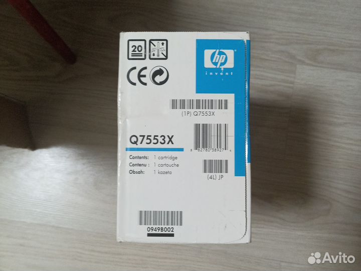 Картриджи hp 53x
