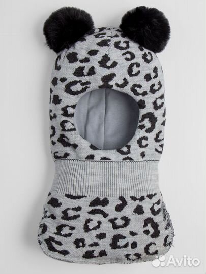 Новая зимняя шапка-шлем на утеплителе