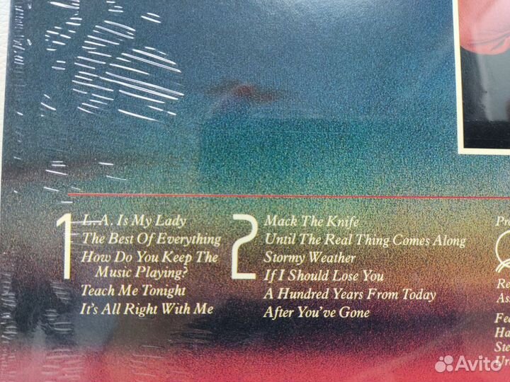 Jazz: Frank Sinatra-La Is My Lady LP Japan 1984 SS