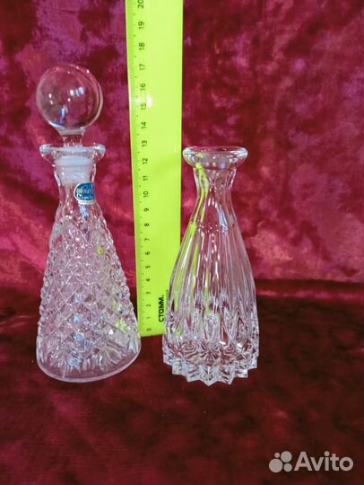 Хрустальные флаконы