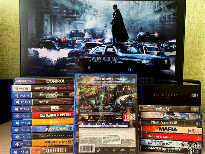 Игра Batman Archam Collection PS4