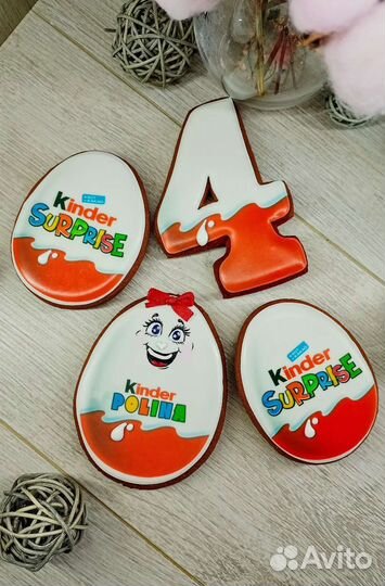 Имбирные пряники, пищевая печать