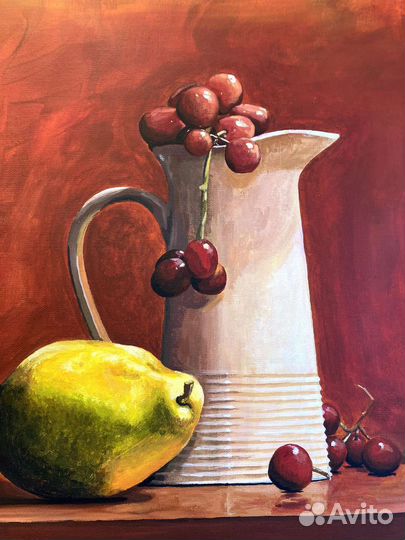 Картина акрилом на холсте