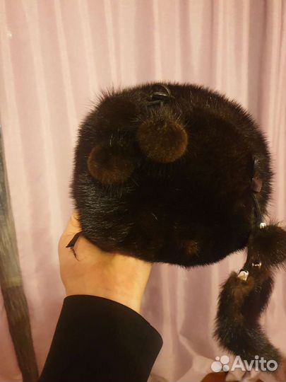 Берет норковый