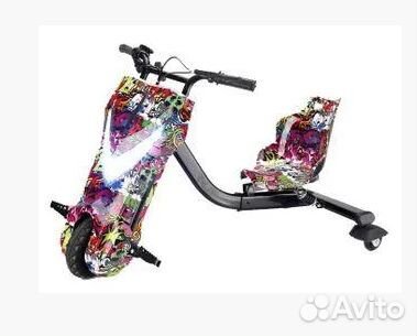 Электроскутер Drift-Trike (drift CAR) Джунгли