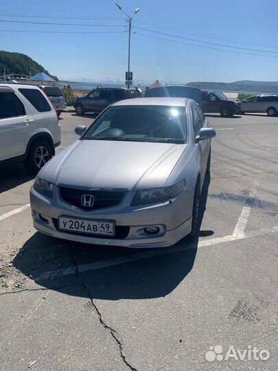 Honda Accord CL-7 Накладка на бампер EuroR