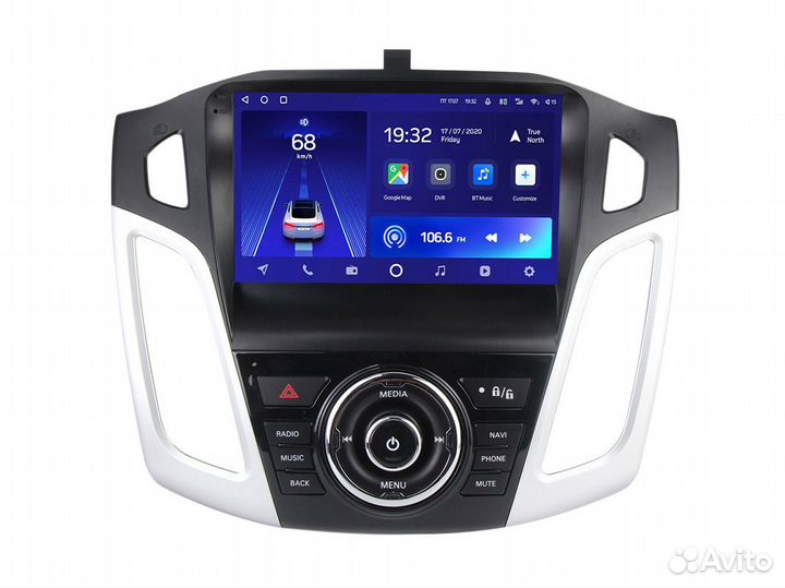 Магнитола Ford Focus 3 Teyes с кнопками