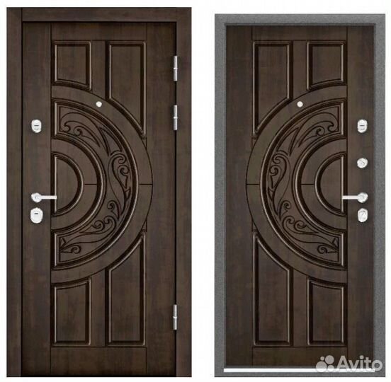 Трехконтурная входная Стальная дверь