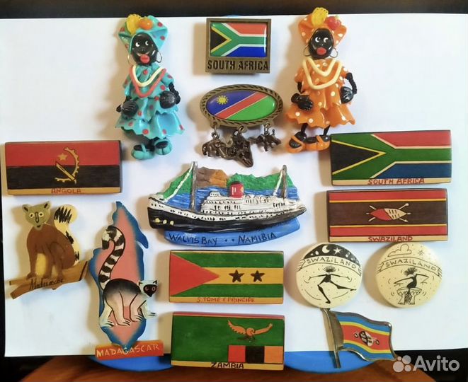 Магниты Африка и другие