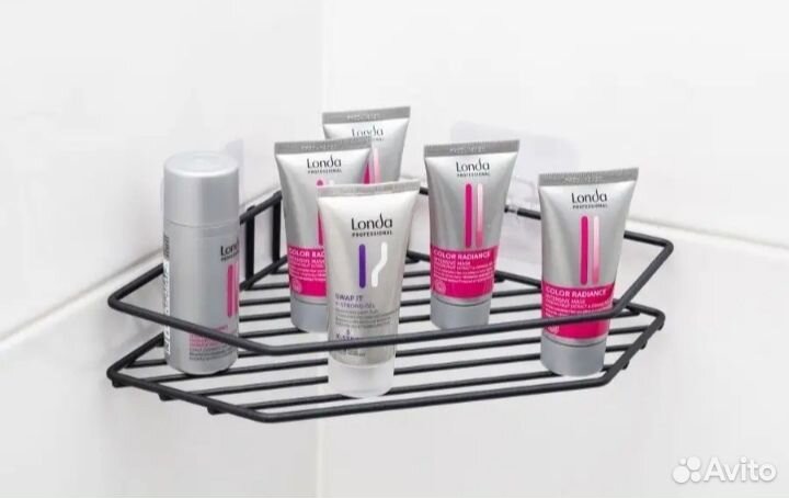 Полка металлическая, новая, полка для ванной