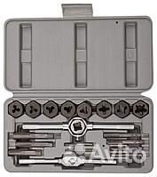 Набор метчиков и плашек М3 - М12, 20 предметов