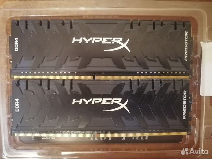 Оперативная память HyperX DDR4 3200 мгц 2x8 гб