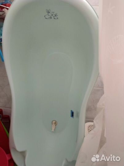 Ванна детская с электронным термометром