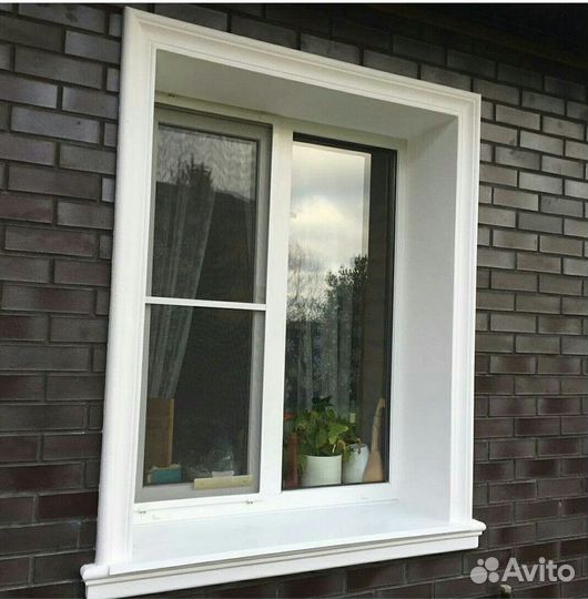 Окна с подоконником пластиковые