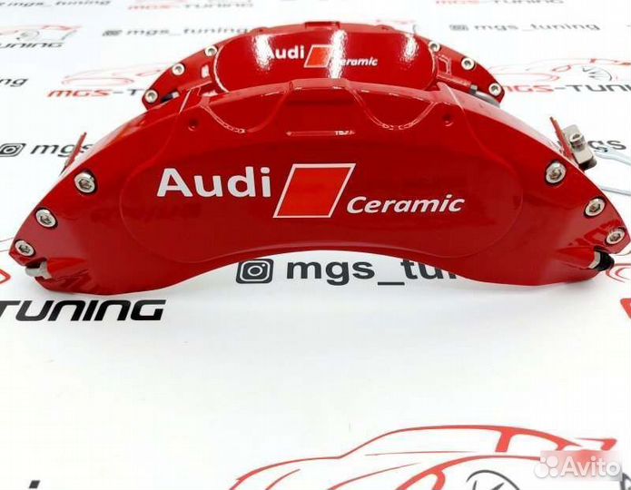 Накладки суппортов Ceramic металл A7 4K 18+ S-line